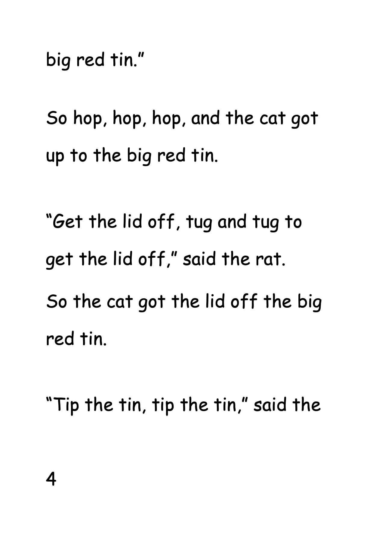 1 Rat Gets Fat