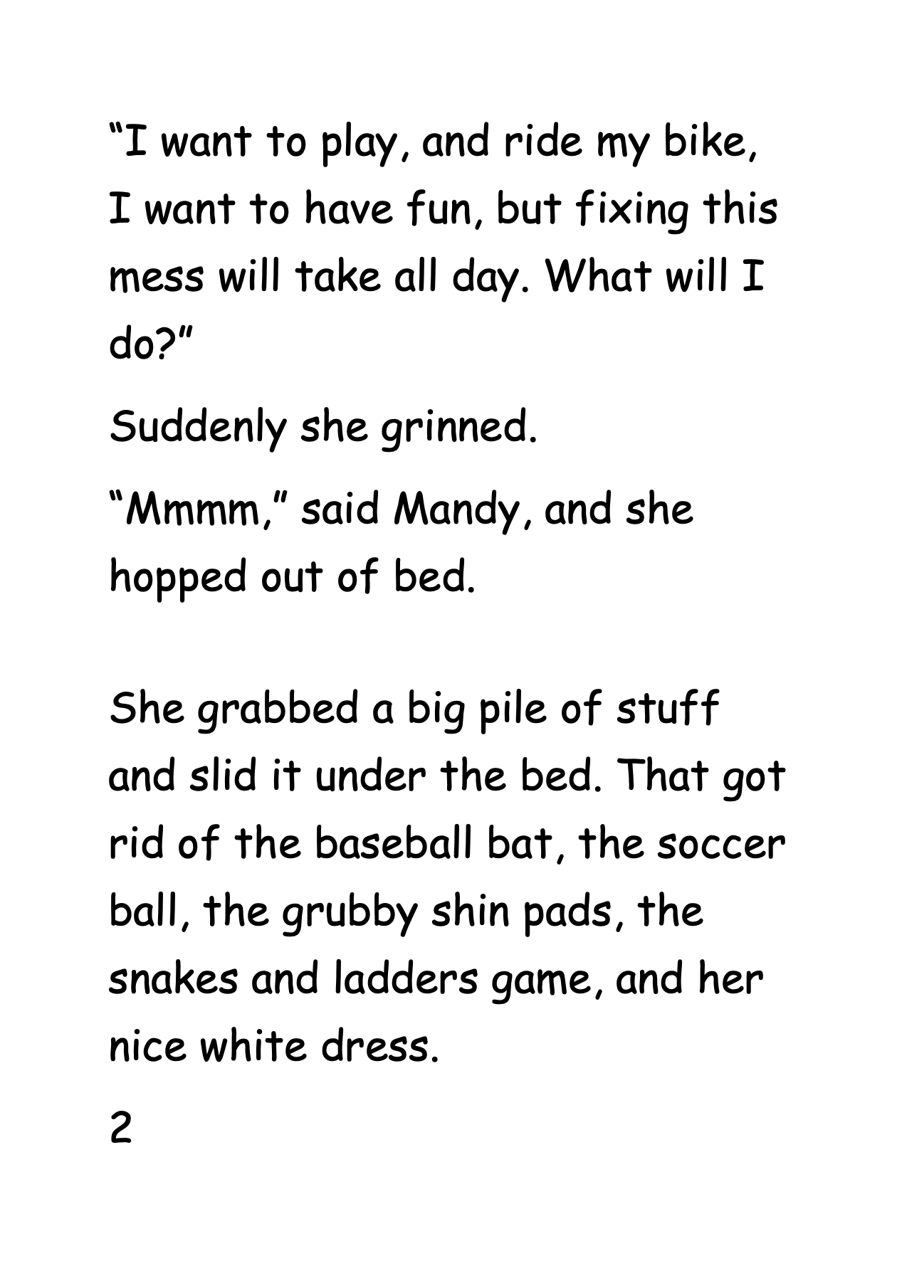 6 Mandy's Problem