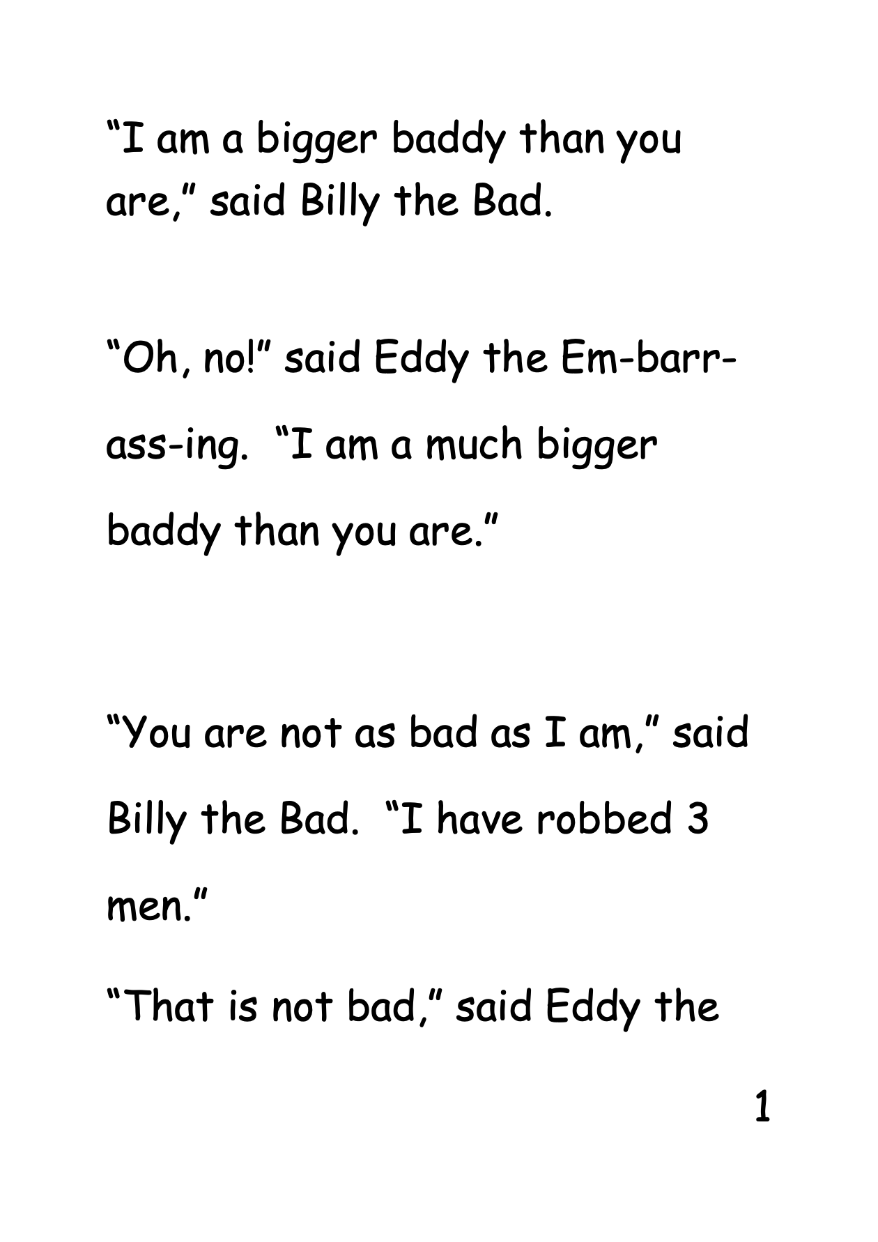 Billy The Bad Billy The Bad