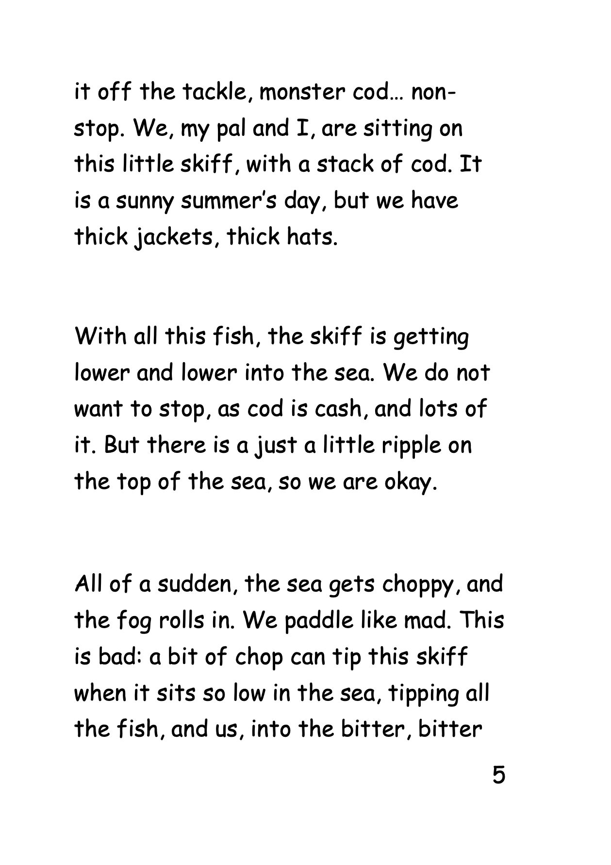 Fishing For Cod