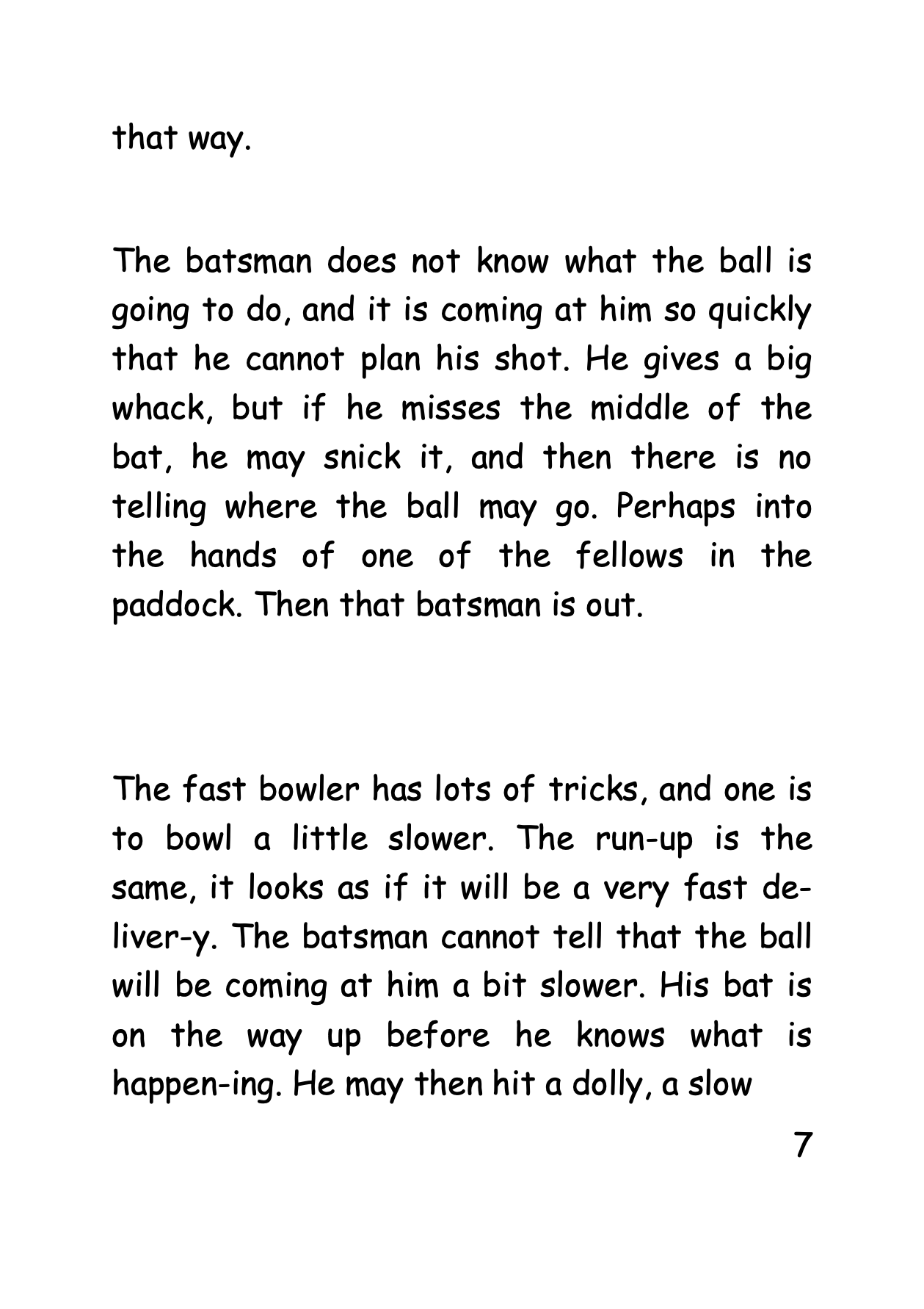 How They Play Cricket
