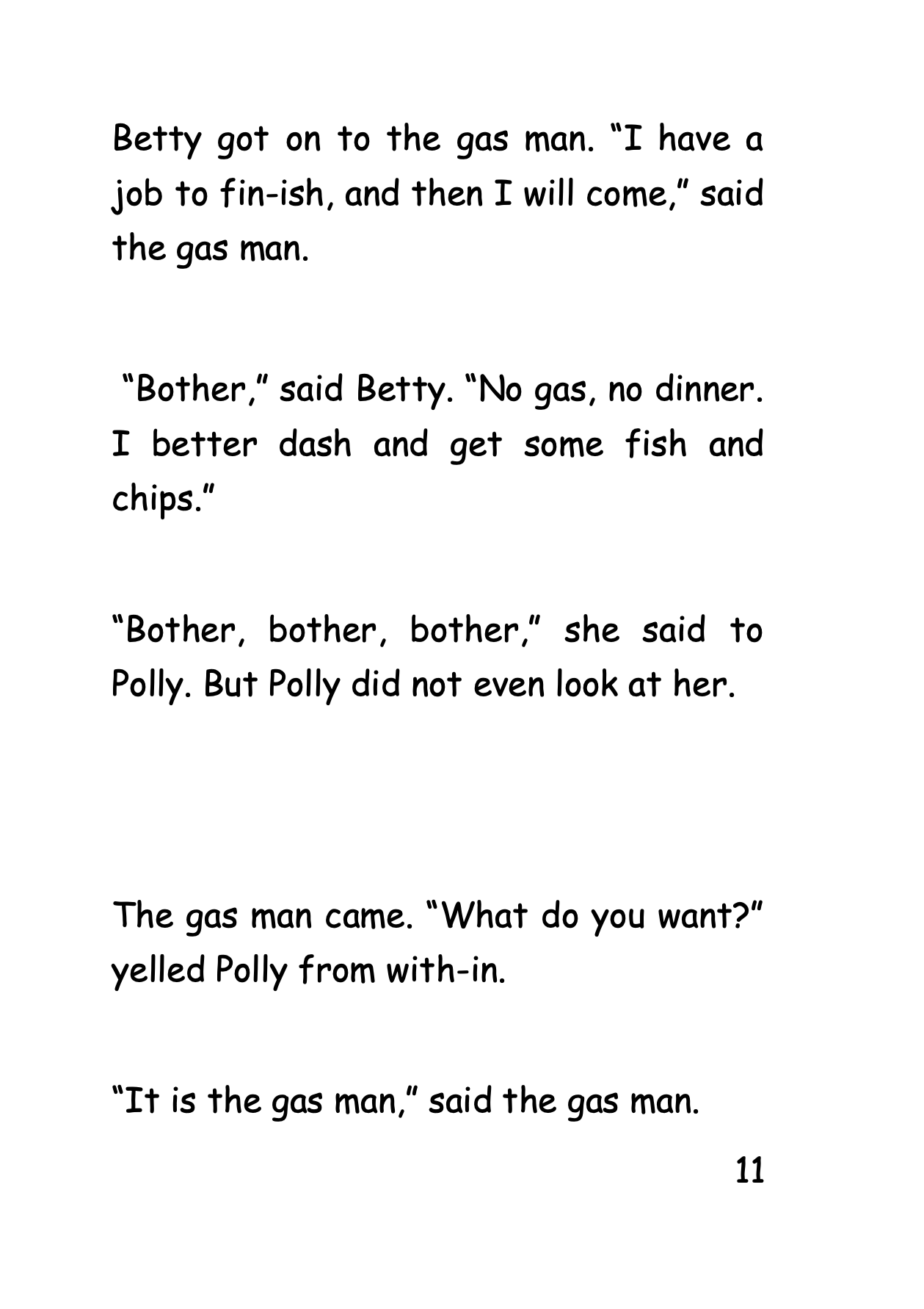 Polly And The Gas Man