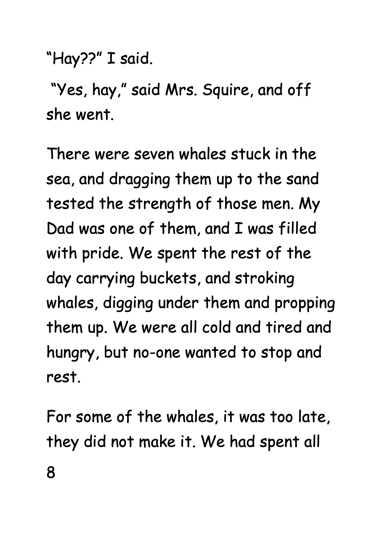 The Whale Stranding